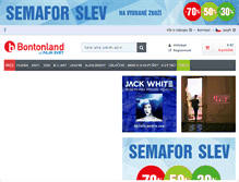Tablet Screenshot of bontonland.cz